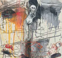 Robert Slingsby, Oil Field, Just Injustice Series, 2011, acrylic on canvas