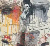 Robert Slingsby, Oil Field, Just Injustice Series, 2011, acrylic on canvas