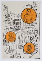 Conrad Botes, Untitled, 2004, screenprint on paper