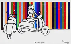 Richard Scott, My Candy Joyride, 2015, photolithograph on paper