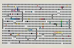 Yaacov Agam, Espace Agam I, screenprint on paper