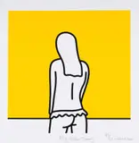 Richard Scott, My Yellow Tammy, 2020, photolithograph on paper