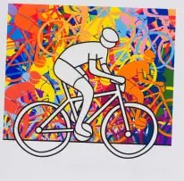 Richard Scott, Summer Rides, 2020, giclée print on paper