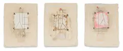 James Coignard, Mise en Cause (Implicitement), three, 1985, carborundum and etching on paper