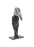De by Wilma Cruise and Louis Olivier, 2018, bronze with a black and white patina, sold Jul 2026