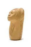 Kalahari Studio, Head (tan), 1979, resin with pigment