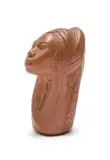 Kalahari Studio, Head (terracotta), 1979, resin with pigment