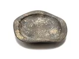 Kalahari Studio, Organic-shaped dish, terracotta with matte crackle finish