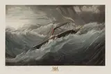 The Honourable East India Company's Iron War Steamer, The Ship Nemesis. Scudding before a Heavy Gale off the Cape of Good Hope on Her Passage from England to China by H J Leathem and Richard Gilson Reeve, 1841, hand coloured etching on paper, sold Oct 2025