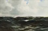 Richard Wane, A Freshening Breeze, oil on canvas