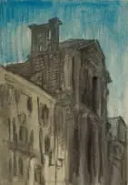 Rome by Muirhead Bone, pastel on paper laid down on board, offered Oct 2025