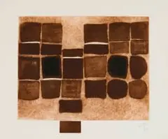 Victor Pasmore, Square Development, 1975, etching and aquatint on paper
