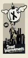 Street Improvements 5 by D*Face, 2008, colour screenprint on paper, sold Oct 2025