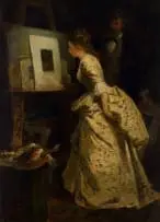 George Clark Stanton, The Art Critic, 1874, oil on canvas