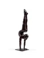Mauro Corda, Contorsionniste III - Homme (Contortionist III - Man), 2006, bronze with a brown patina