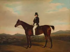 James Loder, An English Squire on Horseback, 1810, oil on canvas