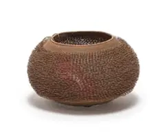 Gcinani Duma, A Threads of Africa copper wire bowl, 2022, copper wire