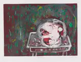 Robert Hodgins, Voodoo Night, 2006, monotype on paper
