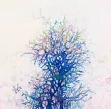 Lehlogonolo Mashaba Masoabi, Branch Out, 2019, mixed media on paper