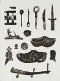 Bevan de Wet, Fragments of a Forgotten History III, 2011, etching on paper