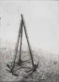 Donald Makola, His Aim, 2015, etching on paper