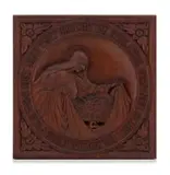 Job Kekana, O Holy Night, carved wood panel