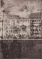 Recall by Ishmail Ngobeni, 2017, etching on paper, sold Jan 2026