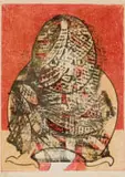 Max Ernst, Hibou, lithograph on paper