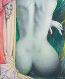 Armando Baldinelli, Nude, 1982, oil on canvas