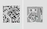 Andrew Verster, Mythological Creatures, two, 2008, pen on paper