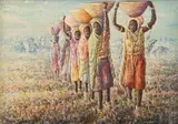 Helen Sebidi, Carrying Fruit from the Lands near Pietersburg, NTVL