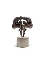 Gemini by Anton Smit, GRP (Glass Reinforced Polymer), on a concrete base, offered Nov 2025