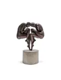 Anton Smit, Gemini, GRP (Glass Reinforced Polymer), on a concrete base