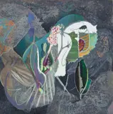 Wendy Vincent, Untitled Abstract II, acrylic on canvas
