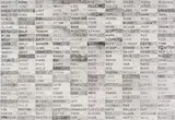 Willem Boshoff, Word Woes, 2014, etching on paper