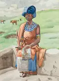 George Pemba, Seated Xhosa Woman