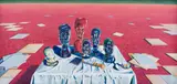Margaret Nel, Altar, oil on canvas
