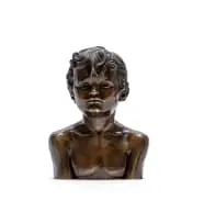 Anton van Wouw, Bust of Koen, 1926, bronze with a brown patina; cast by the Renzo Vignali Artistic Foundry, Pretoria