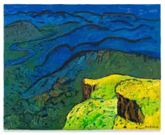 Brian Bradshaw, The Tugela, oil on canvas