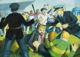 George Pemba, The Rugby Match