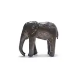 Guy Du Toit, Elephant, 2018, bronze with a brown patina