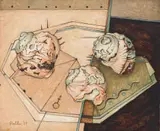 Alexis Preller, The Shells, 1957, oil on board