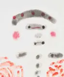Robert Hodgins, Harlequin/Mae West, 2007, colour spitbite etching on paper