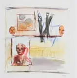 Simon Stone, Untitled I, watercolour on paper