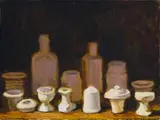 Walter Meyer, Still Life with Objects, 2010, oil on canvas