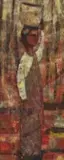 Indian Woman by Edin Godfrey Currie-Wood, oil on canvas, sold Dec 2025