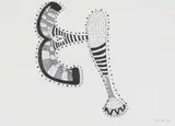 Andrew Verster, Untitled (Abstract Composition with Stripes)