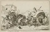 George Cruikshank, The Comforts of a Cabriolet! or, the Advantages of Driving Hoodwink'd!!, etching on paper