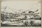 Walter Battiss, Crossing the Elands River, photolithograph on paper