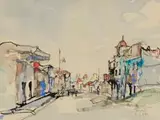 Gregoire Boonzaier, Cape Street Scene